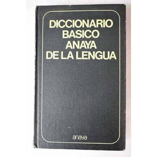 Diccionario básico Anaya de la lengua